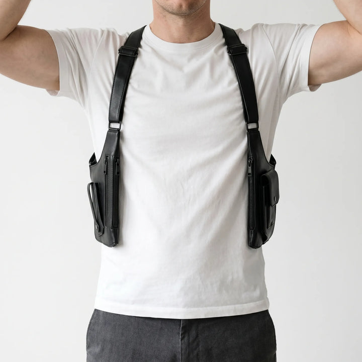 Crossbody tas | Verstelbare borsttas met meerdere vakken