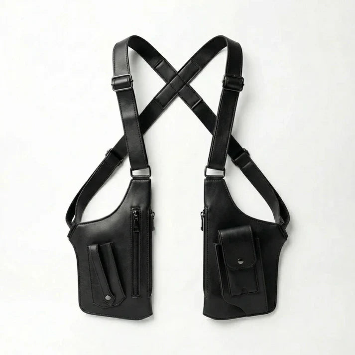 Crossbody tas | Verstelbare borsttas met meerdere vakken