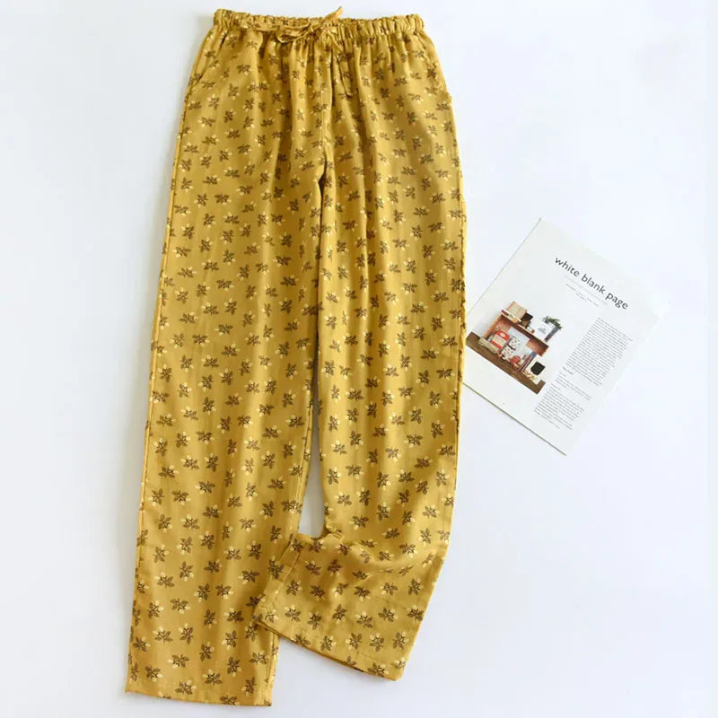 Dames broek | Comfortabele loungebroek met wijde pijpen