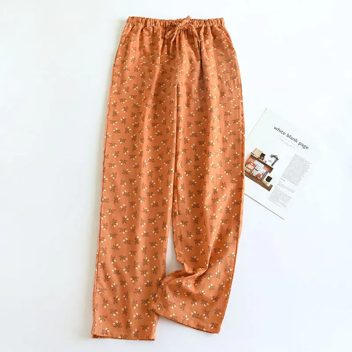 Dames broek | Comfortabele loungebroek met wijde pijpen