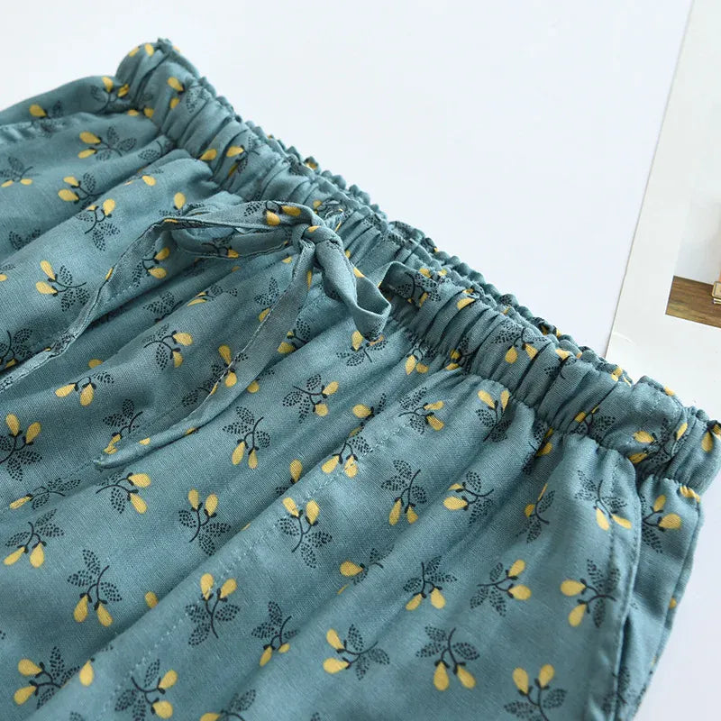 Dames broek | Comfortabele loungebroek met wijde pijpen