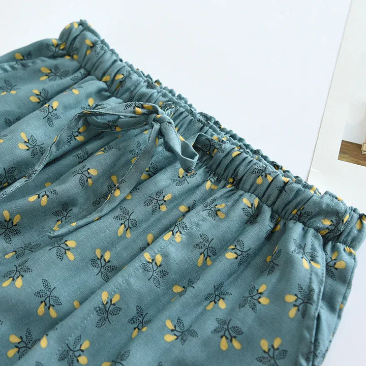 Dames broek | Comfortabele loungebroek met wijde pijpen