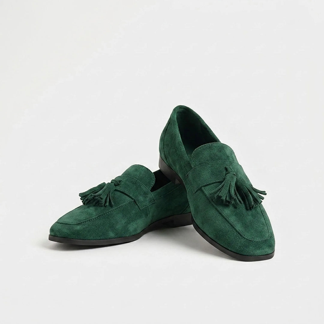 Dames loafers | Instappers met kwastjes en comfortabele zool