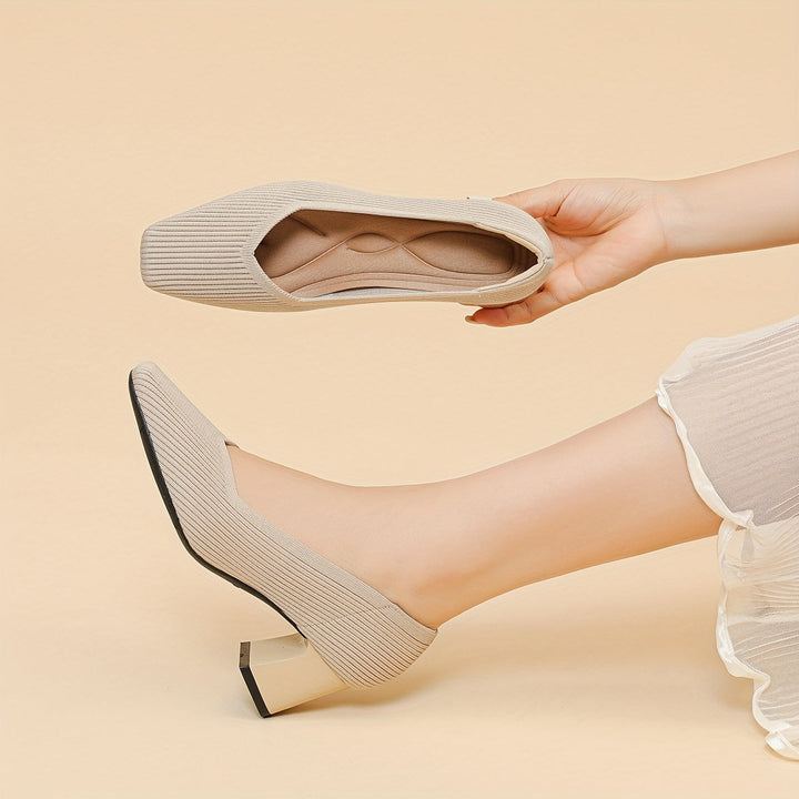 Dames pumps | Comfortabele hakken met blokhak