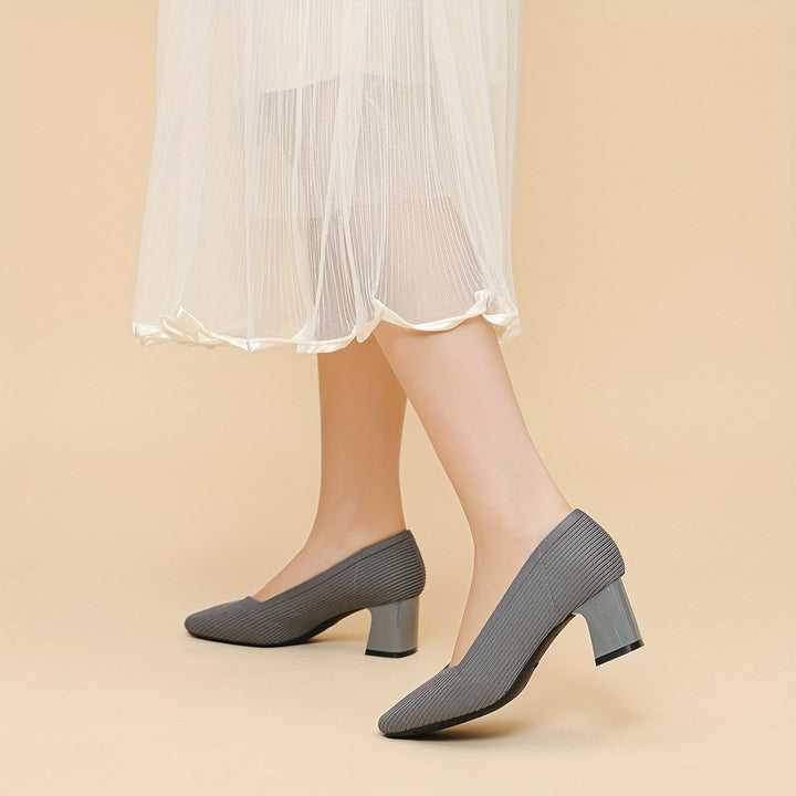 Dames pumps | Comfortabele hakken met blokhak