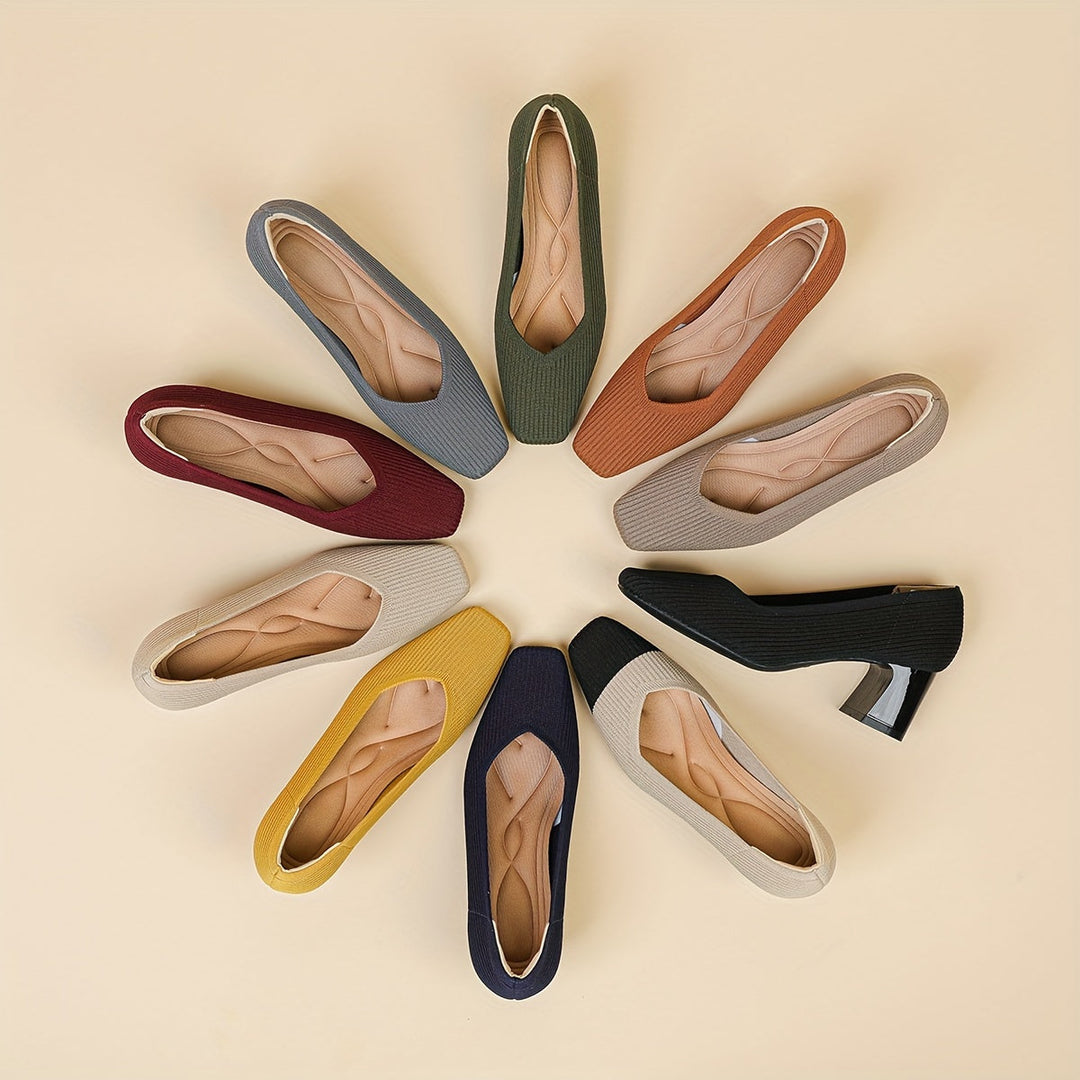 Dames pumps | Comfortabele hakken met blokhak