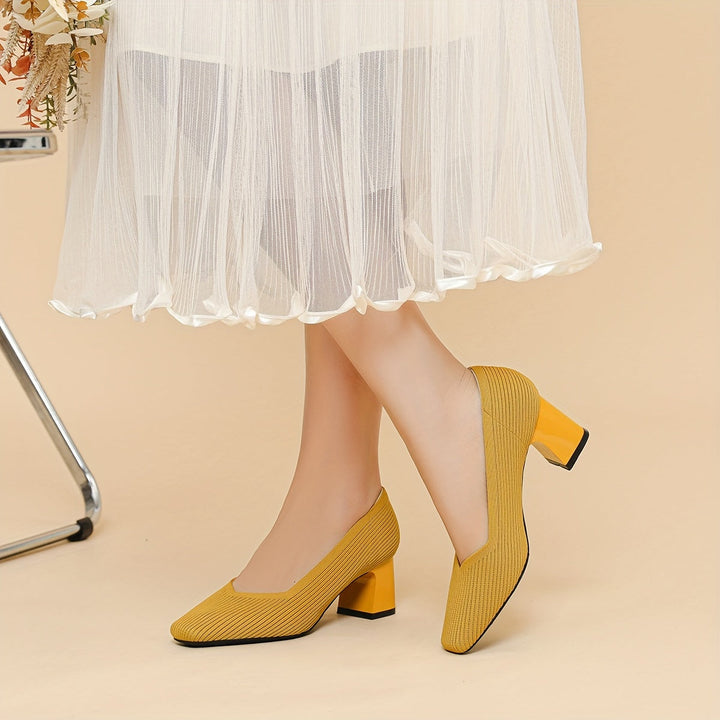 Dames pumps | Comfortabele hakken met blokhak