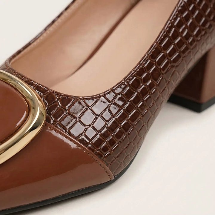 Dames pumps | Elegante hakken met gespdetail