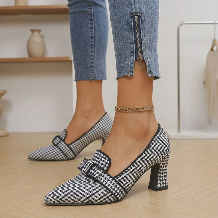 Dames pumps | Elegante pumps met blokhak
