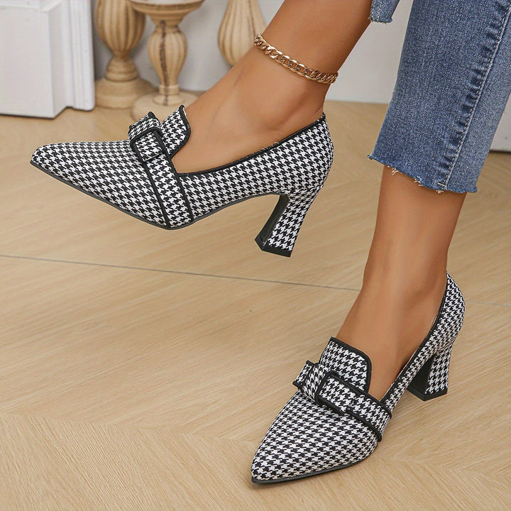 Dames pumps | Elegante pumps met blokhak