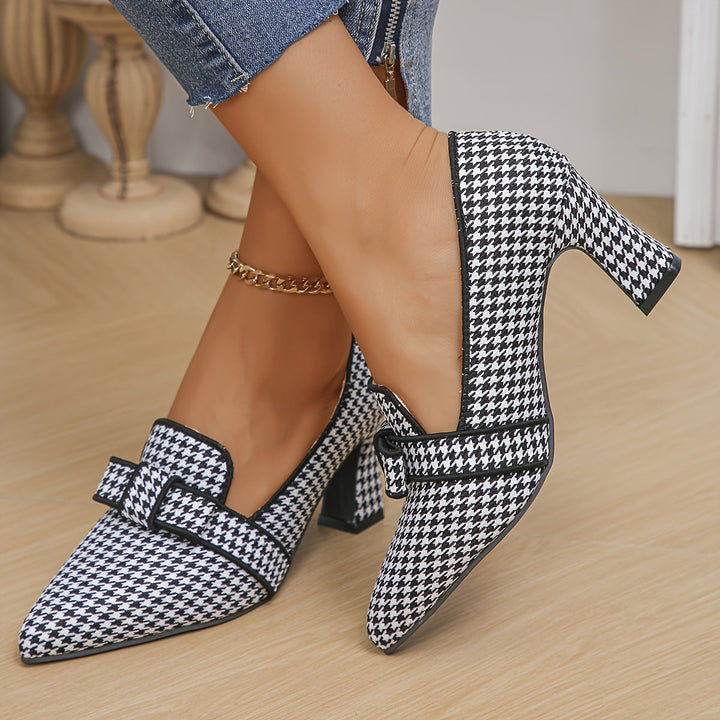 Dames pumps | Elegante pumps met blokhak
