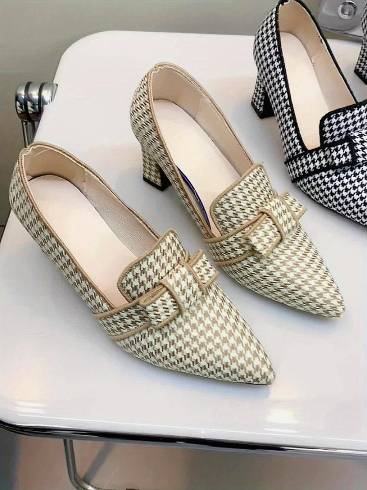 Dames pumps | Elegante pumps met blokhak
