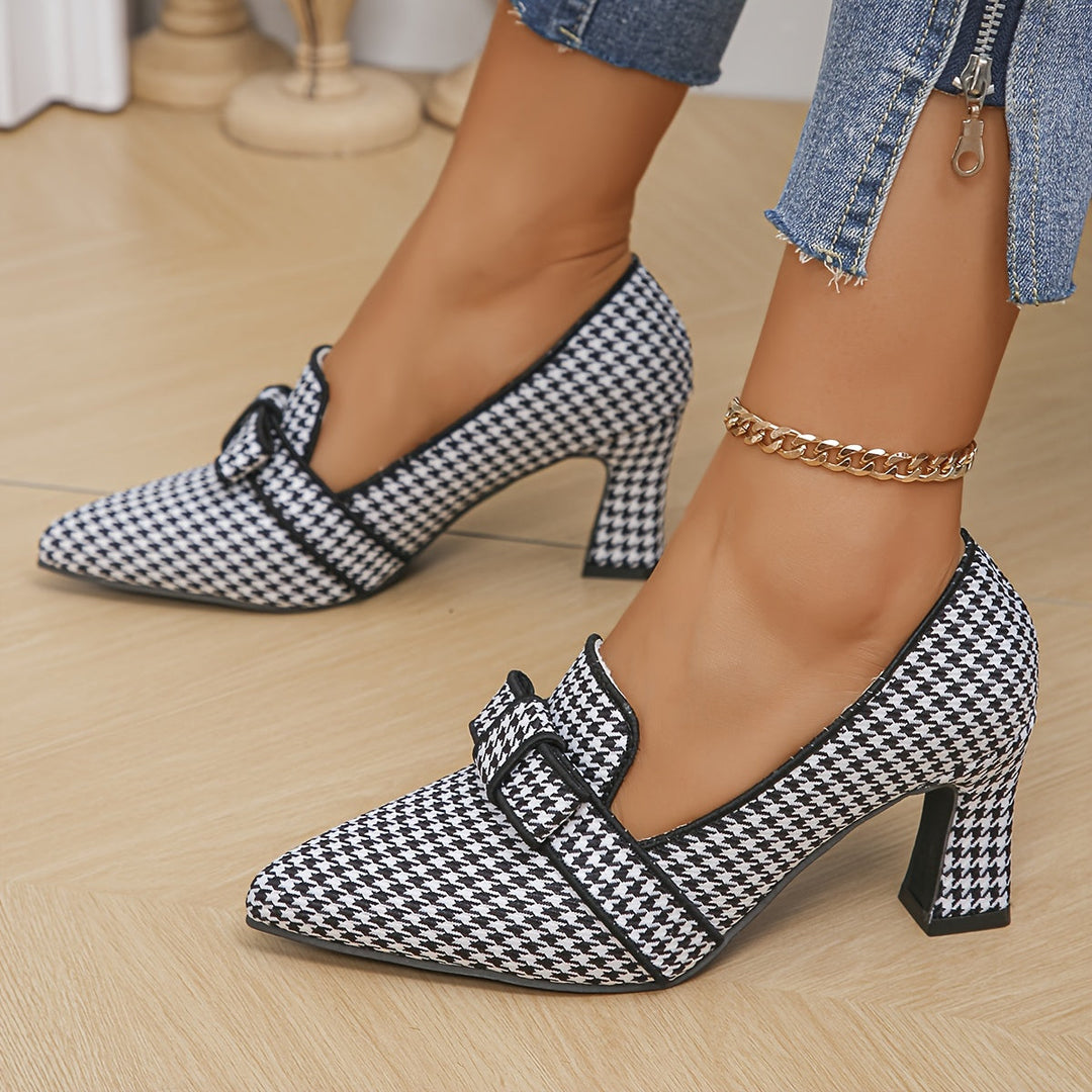 Dames pumps | Elegante pumps met blokhak