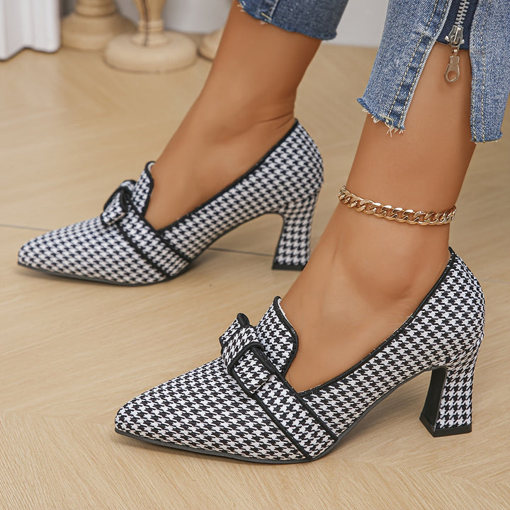 Dames pumps | Elegante pumps met blokhak