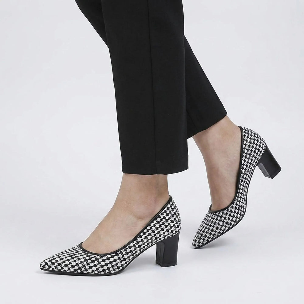 Dames pumps | Elegante pumps met blokhak