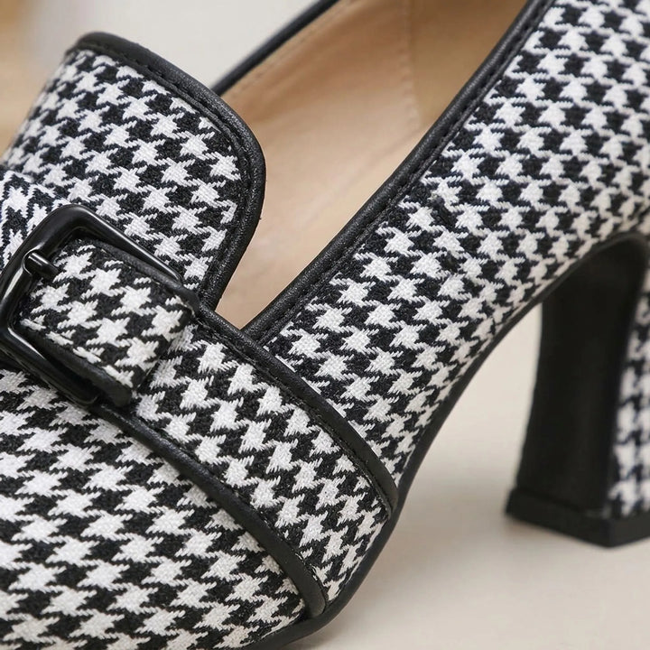 Dames pumps | Elegante pumps met blokhak