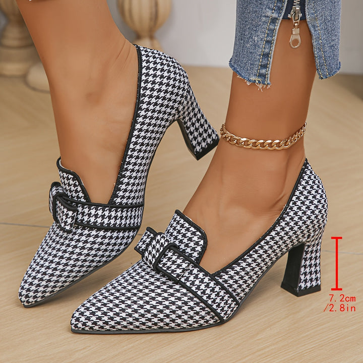 Dames pumps | Elegante pumps met blokhak