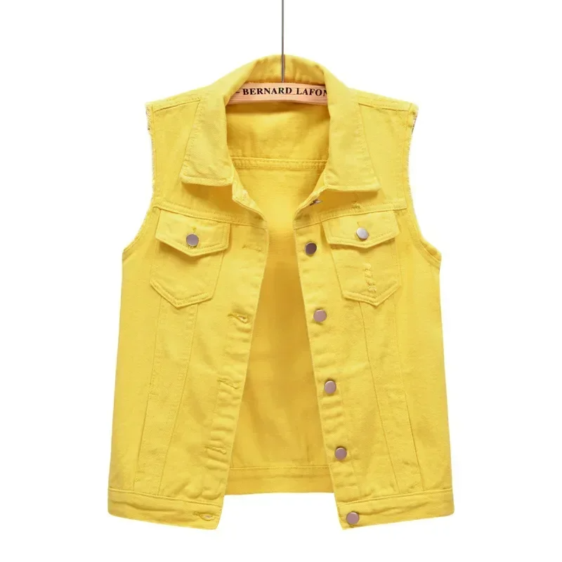 Dames vest | Mouwloos vest met knoopsluiting en borstzakken