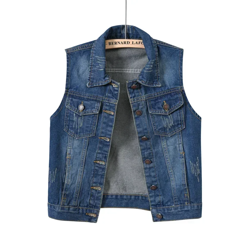 Dames vest | Mouwloos vest met knoopsluiting en borstzakken