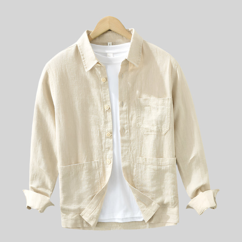 MilanoLayer | Stijlvolle katoenen overshirt voor heren