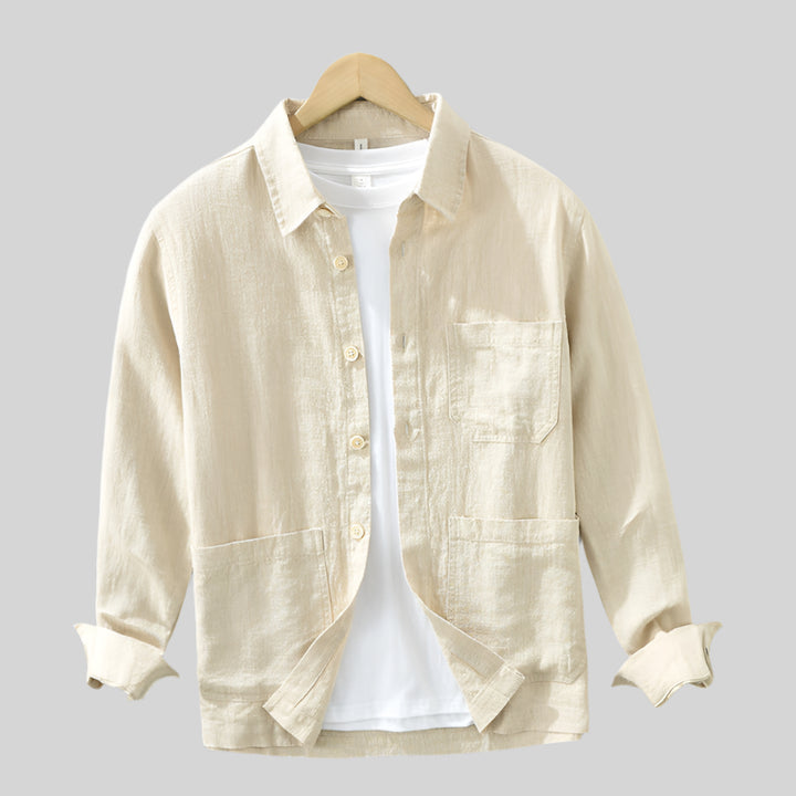 MilanoLayer | Stijlvolle katoenen overshirt voor heren