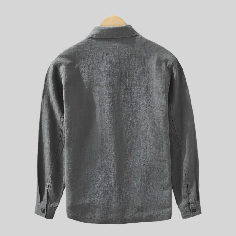 MilanoLayer | Stijlvolle katoenen overshirt voor heren