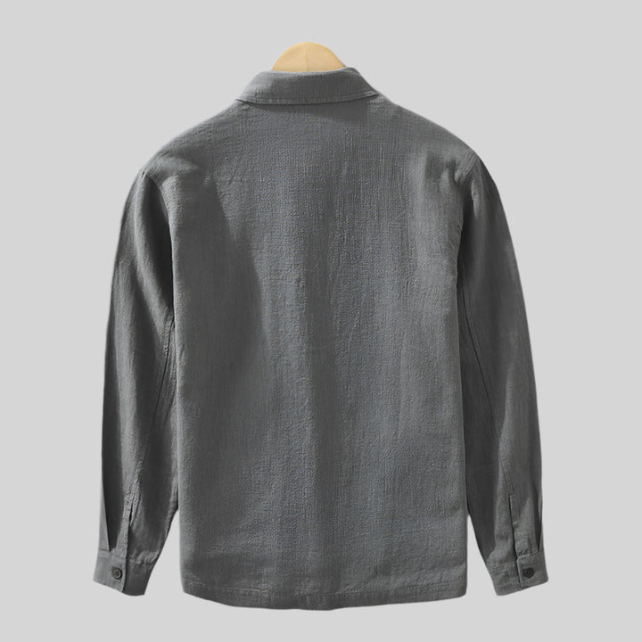 MilanoLayer | Stijlvolle katoenen overshirt voor heren