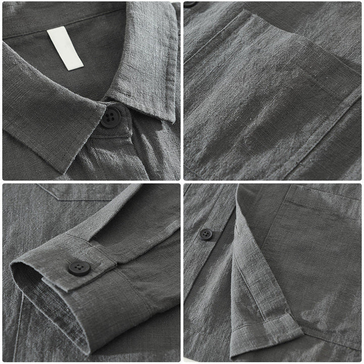 MilanoLayer | Stijlvolle katoenen overshirt voor heren