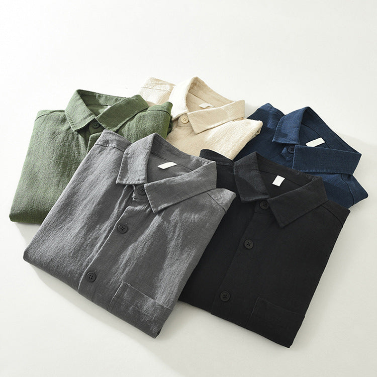 MilanoLayer | Stijlvolle katoenen overshirt voor heren