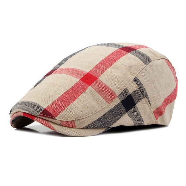 DaxTartan | Tartan katoenen flat cap