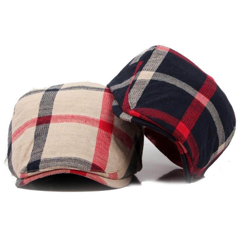 DaxTartan | Tartan katoenen flat cap