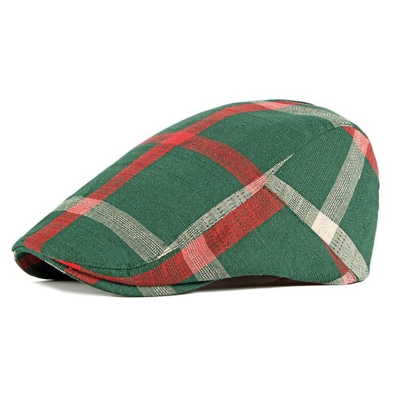 DaxTartan | Tartan katoenen flat cap