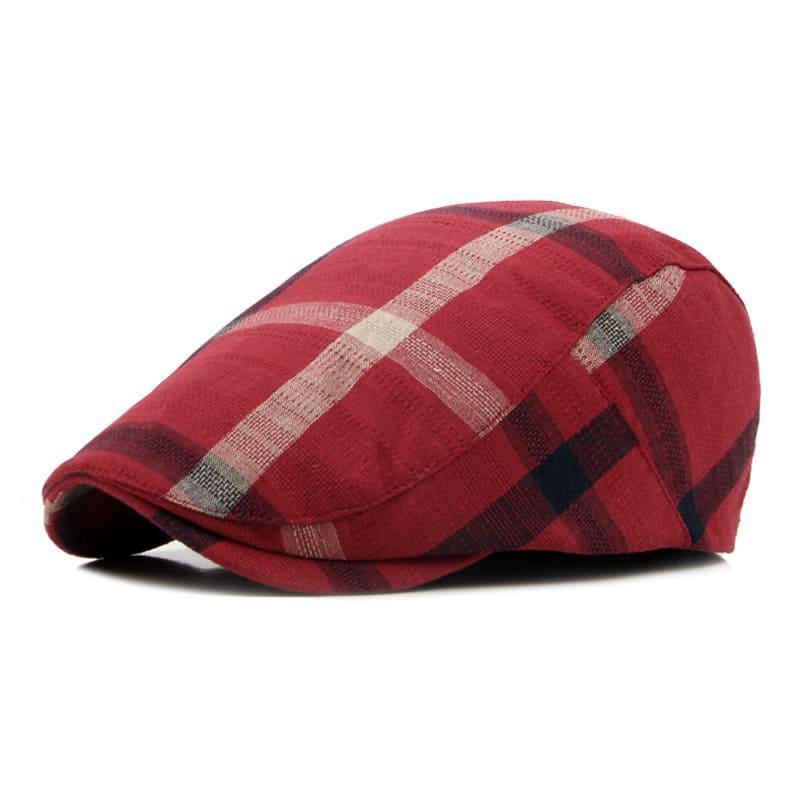 DaxTartan | Tartan katoenen flat cap