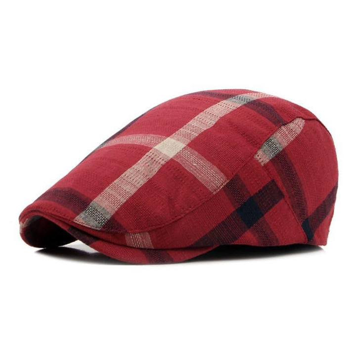 DaxTartan | Tartan katoenen flat cap
