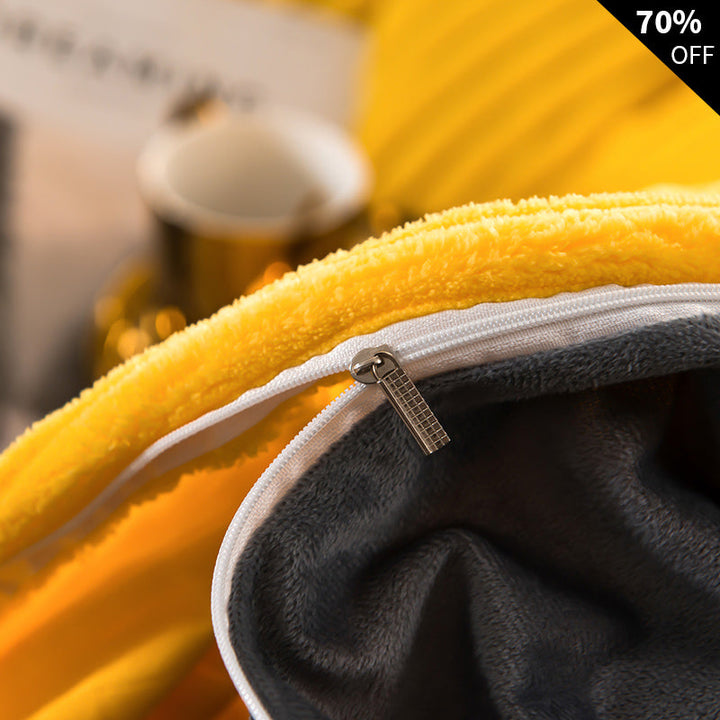 Dekbedovertrek | Fluwelen fleece met warme zachte voering