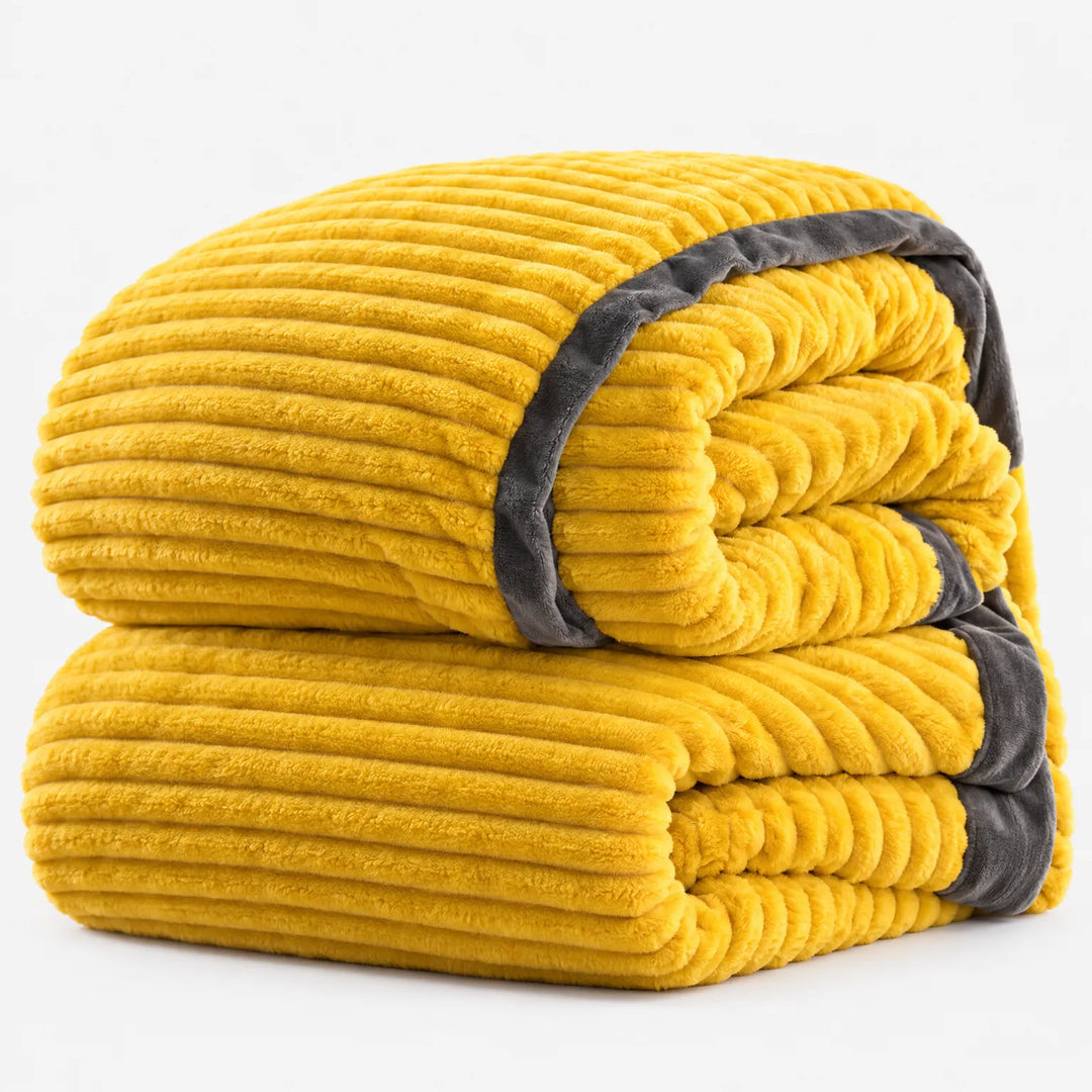 Dekbedovertrek | Fluwelen fleece met warme zachte voering