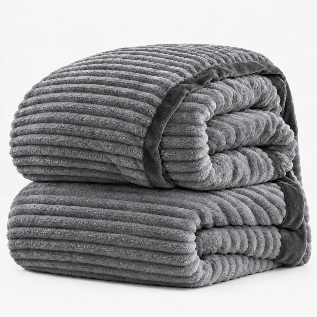 Dekbedovertrek | Fluwelen fleece met warme zachte voering