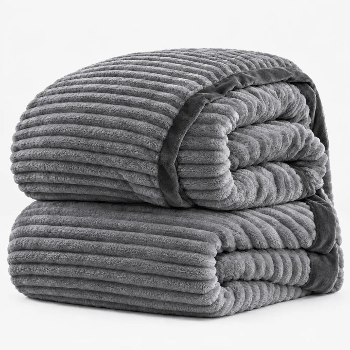 Dekbedovertrek | Fluwelen fleece met warme zachte voering