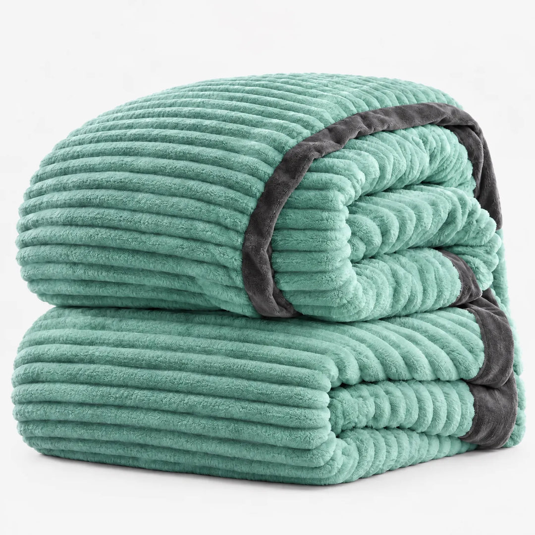 Dekbedovertrek | Fluwelen fleece met warme zachte voering