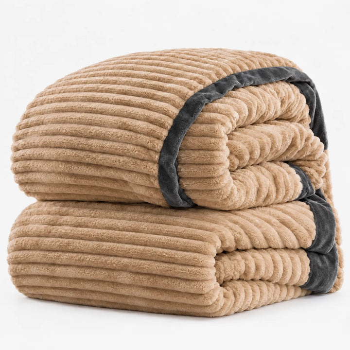 Dekbedovertrek | Fluwelen fleece met warme zachte voering