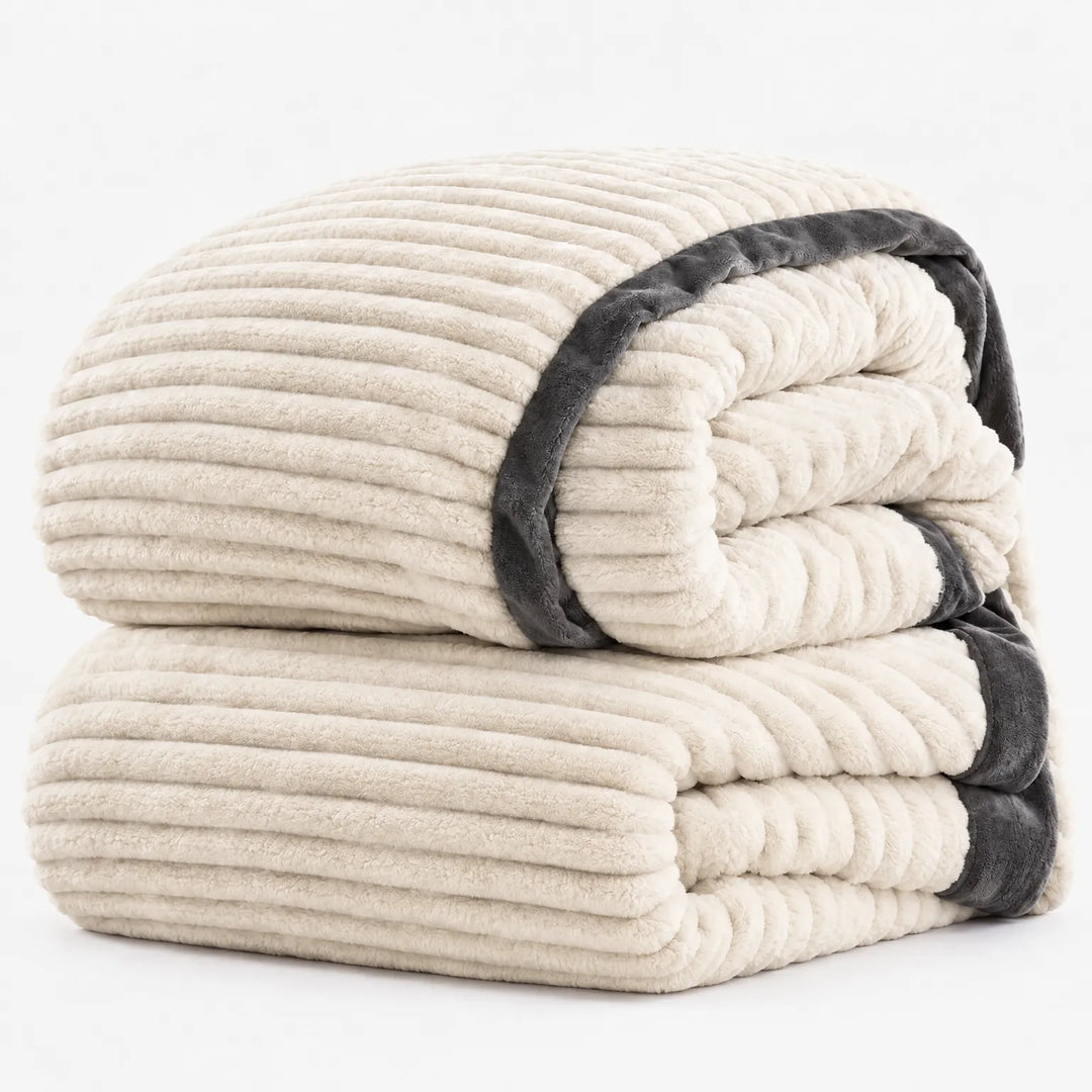 Dekbedovertrek | Fluwelen fleece met warme zachte voering