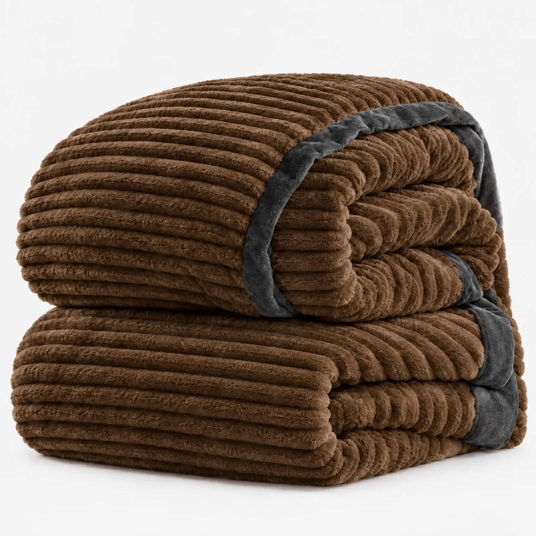 Dekbedovertrek | Fluwelen fleece met warme zachte voering