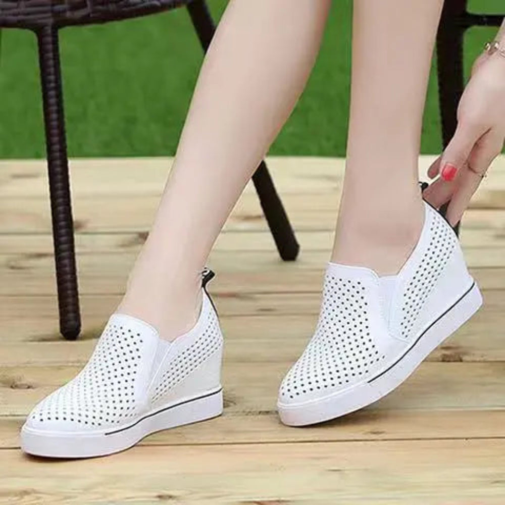Ella wedge sneakers 1