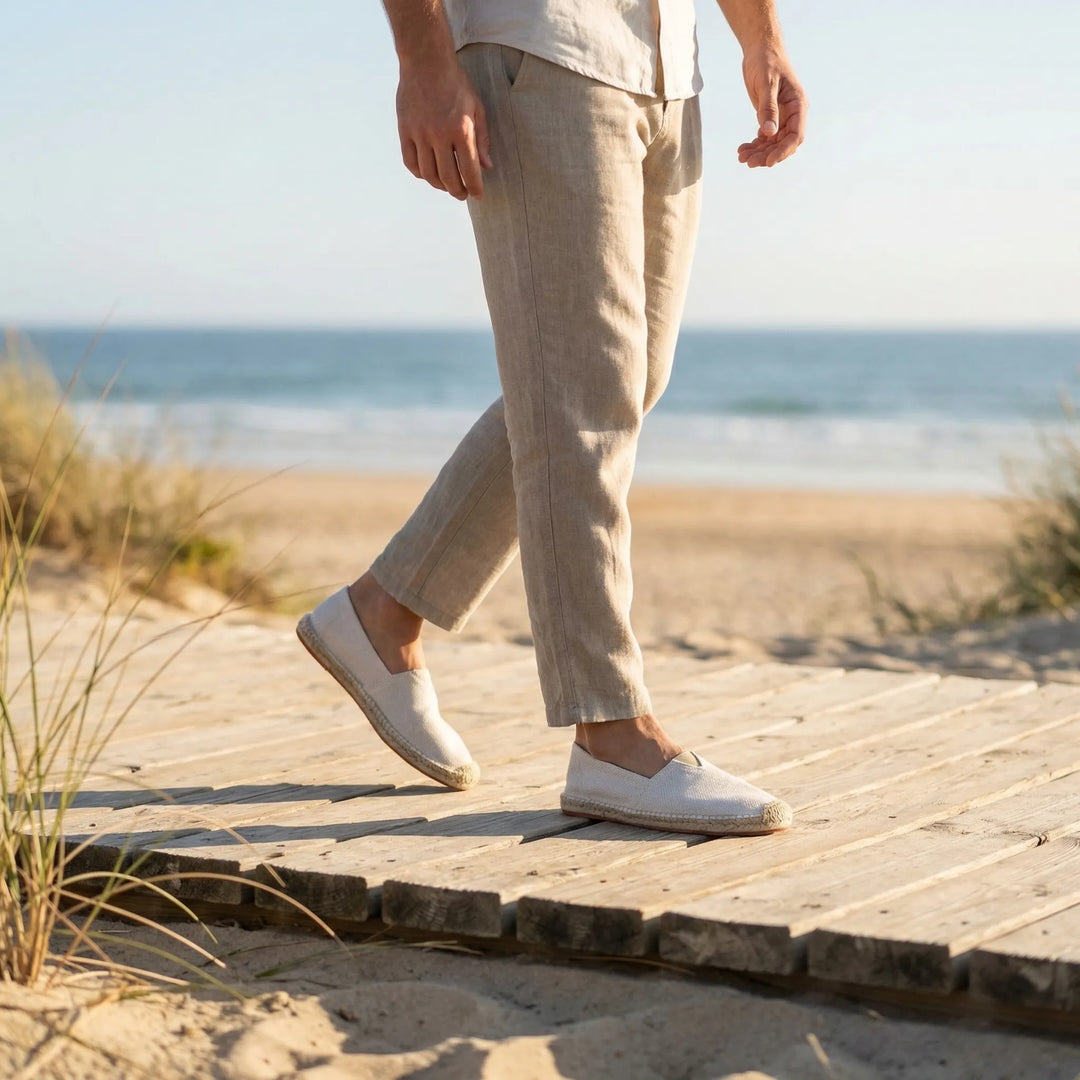 Espadrilles heren | Lichtgewicht instapschoenen