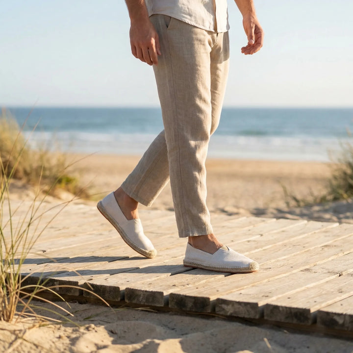 Espadrilles heren | Lichtgewicht instapschoenen