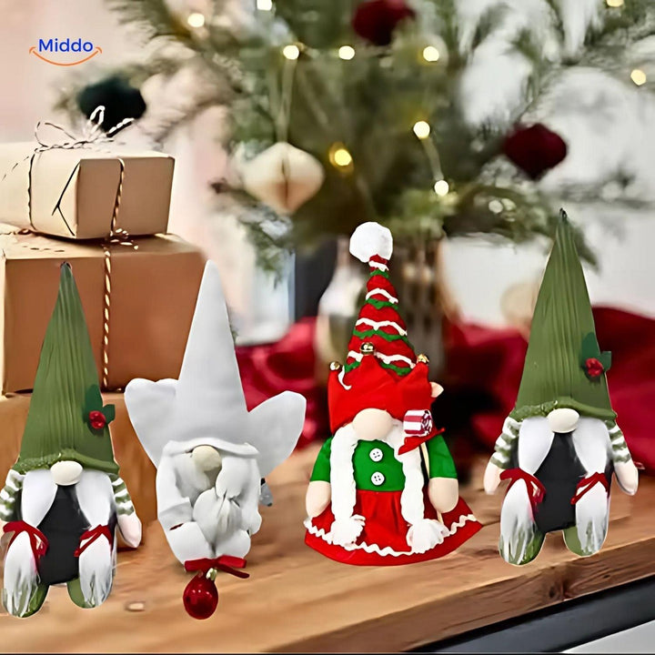FestiveFrights™ Pluche Gnome Advent Calendar | Halloween & Kerst Feestdecoratie
