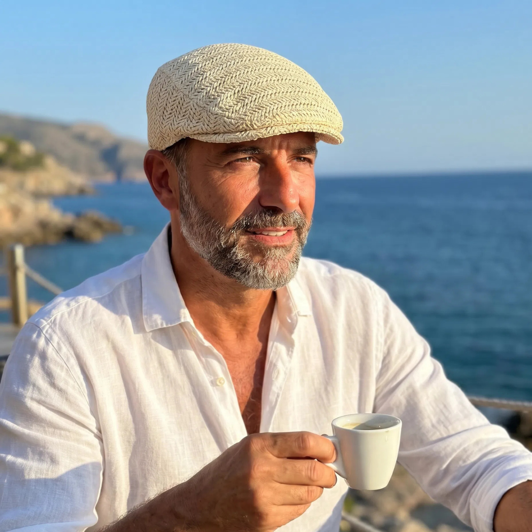 Flat cap heren | Klassieke zomer pet