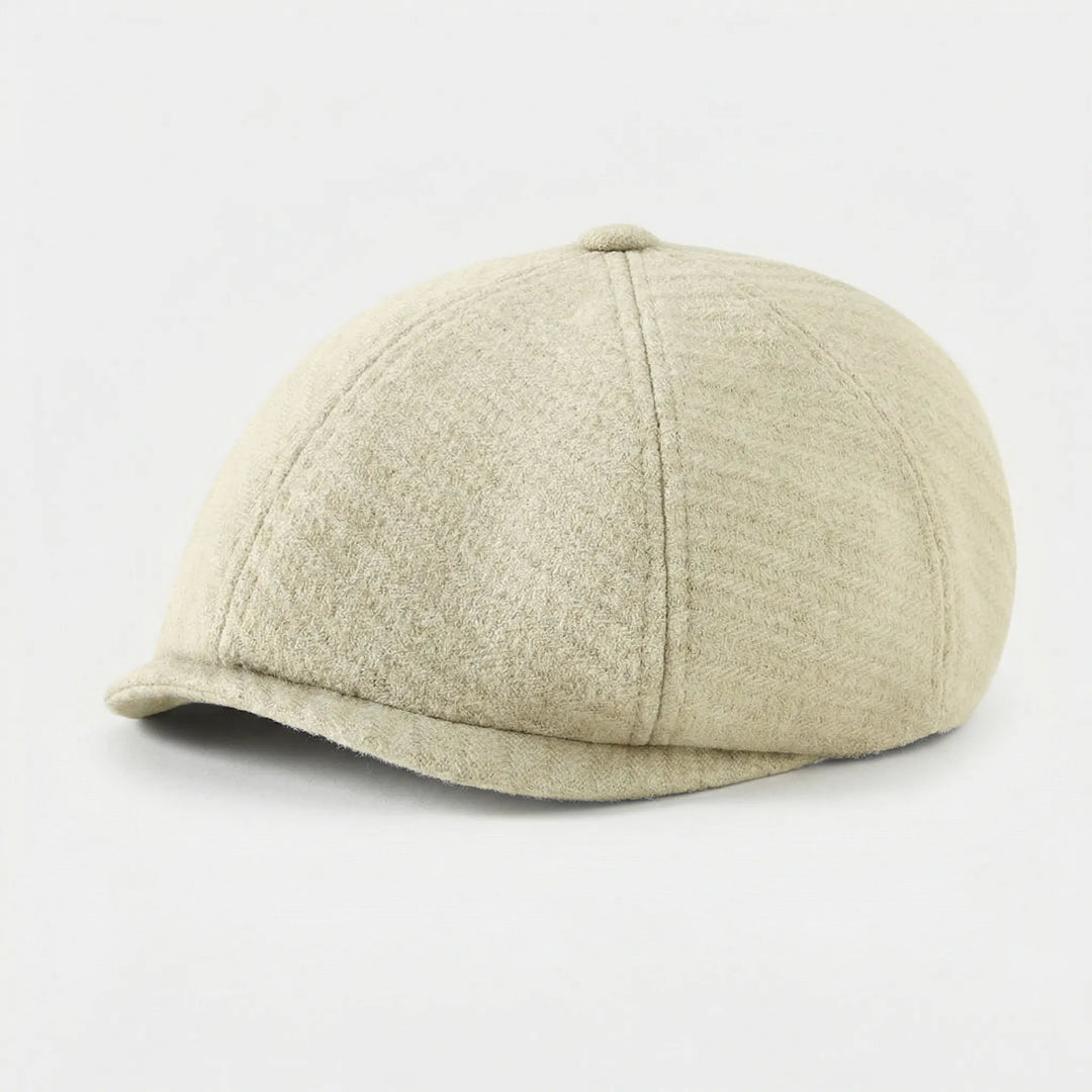 Flat cap voor heren | Newsboy-klep in katoen