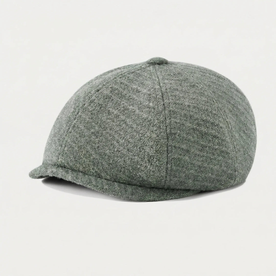 Flat cap voor heren | Newsboy-klep in katoen
