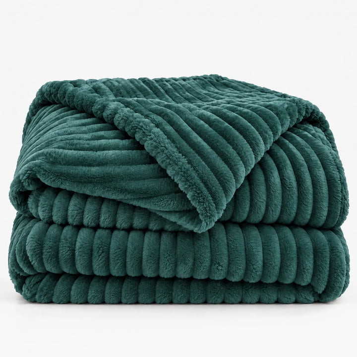Fleece deken | Zachte fluwelen deken voor bank en bed
